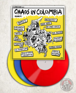 VV/AA - Chaos In Colombia - LP + Poster